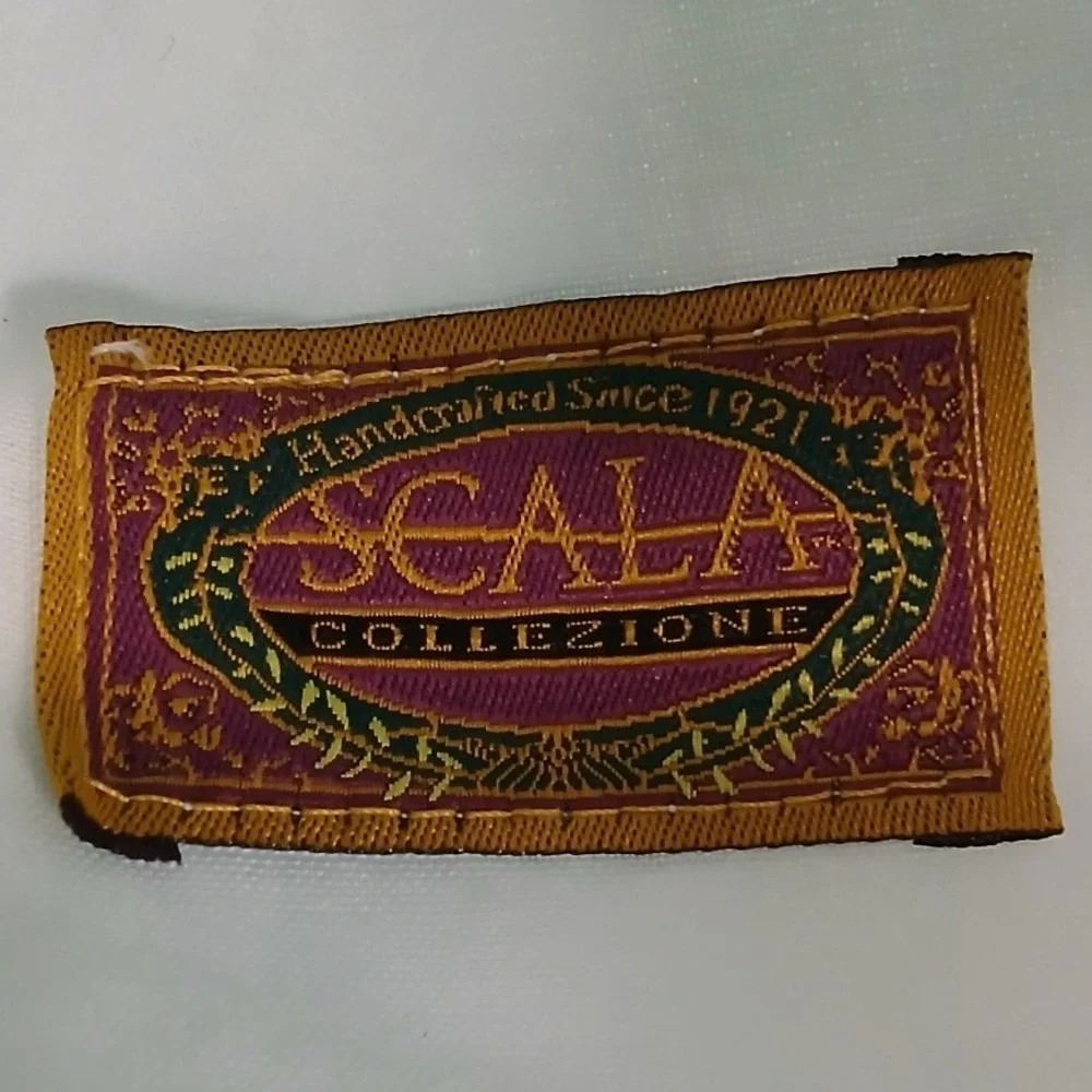 Scala Collezione Mint Green Scout Embroidered UPF 50+ Cotton Wide Brim Sun Hat